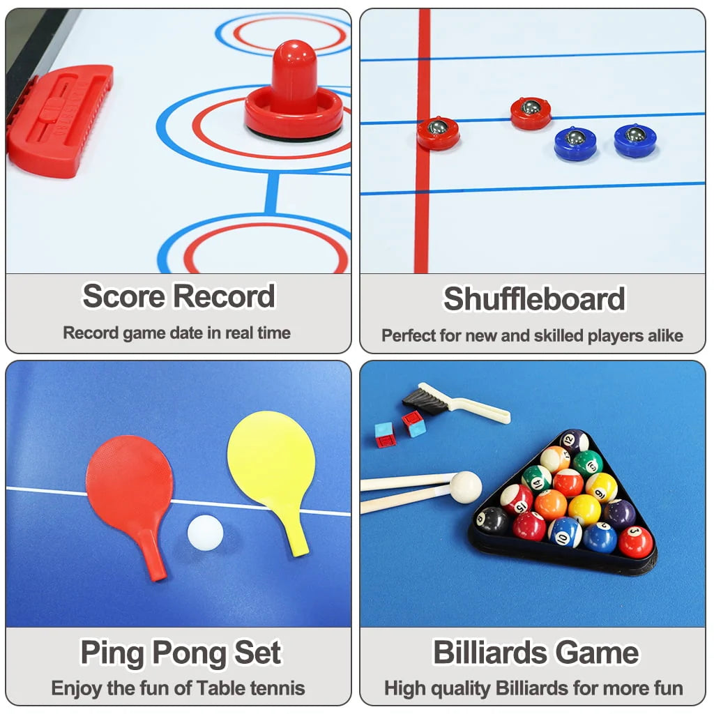 55 inch 3-in-1 Folding Billiard Table Set U2307