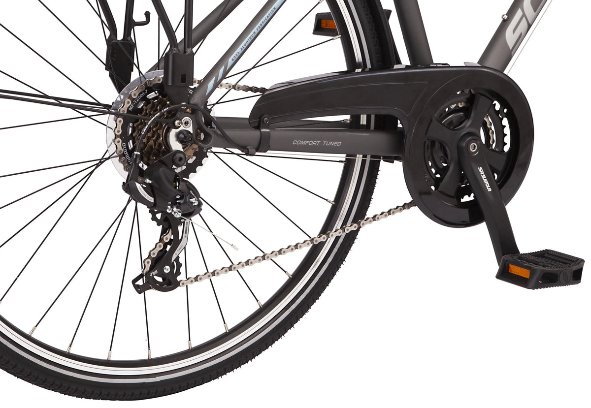 21 Speeds Hybrid Bike 700c Wheels Grey W97463