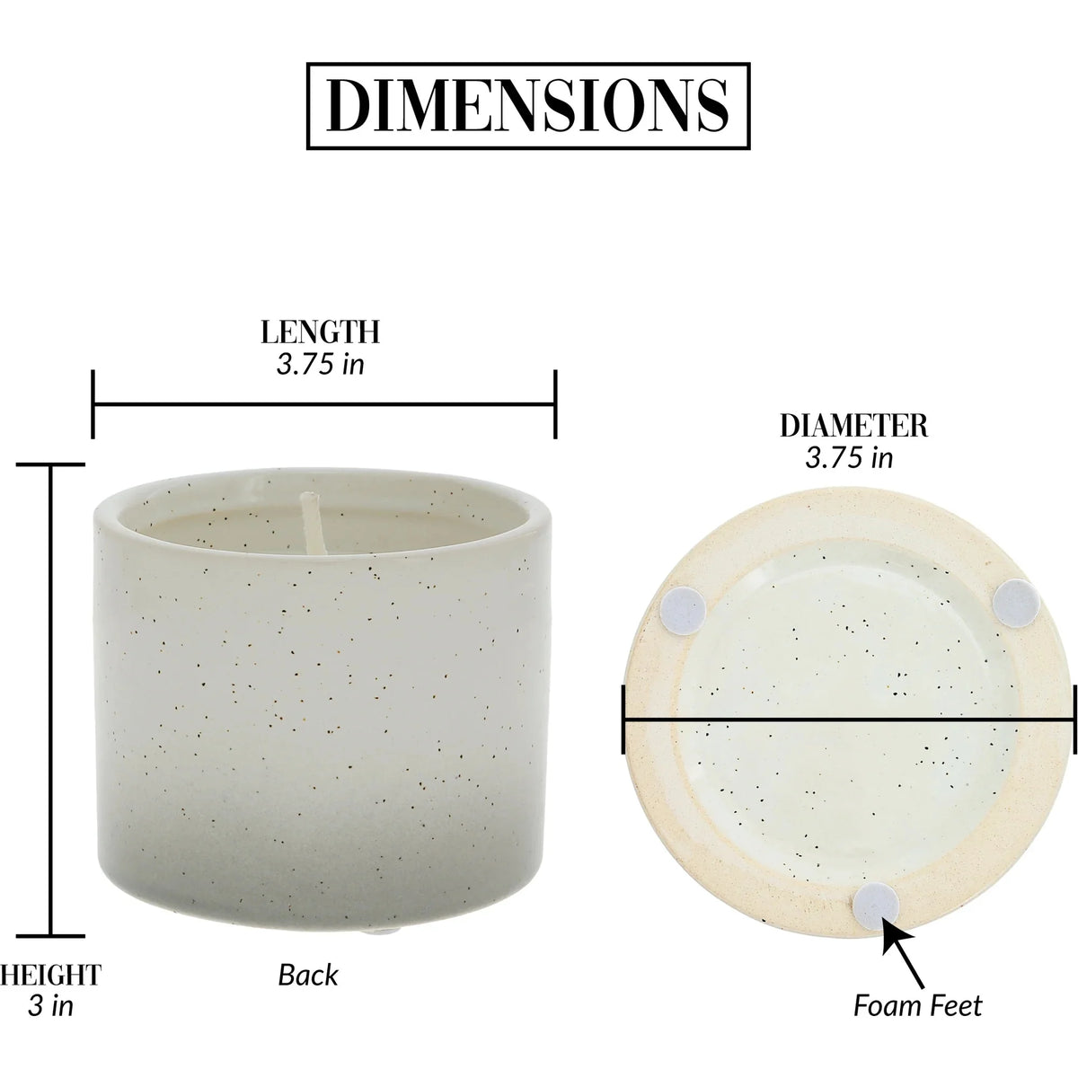 8 oz Soy Wax Single Wick Scented Candle C96027