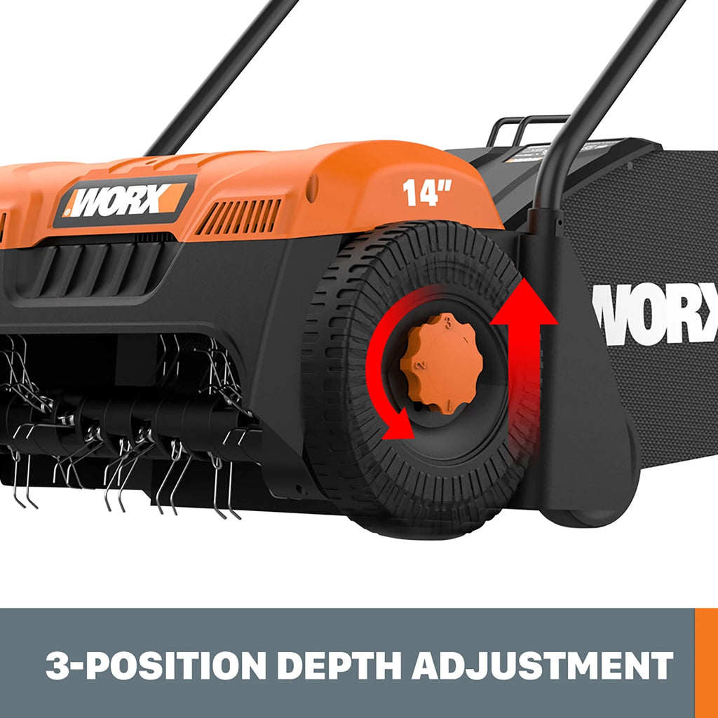 14 Amp Walk Behind Electric Dethatcher R113845