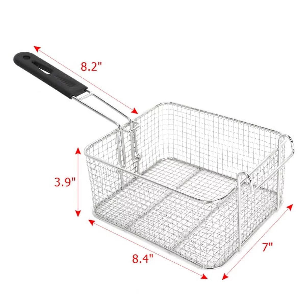 Stainless Steel Electric Double Tank Deep Fryer with Basket 6L W41181