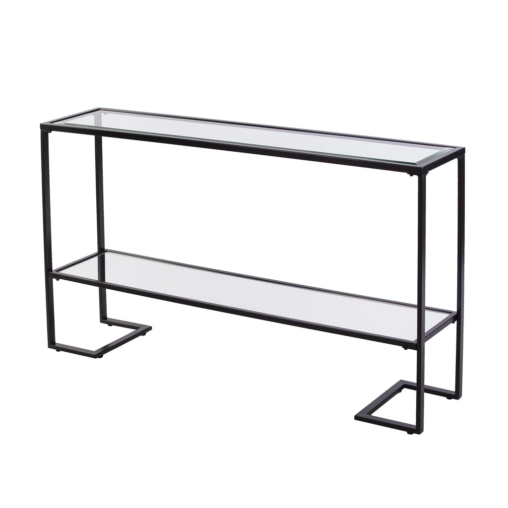 Black Narrow Console Table T8176