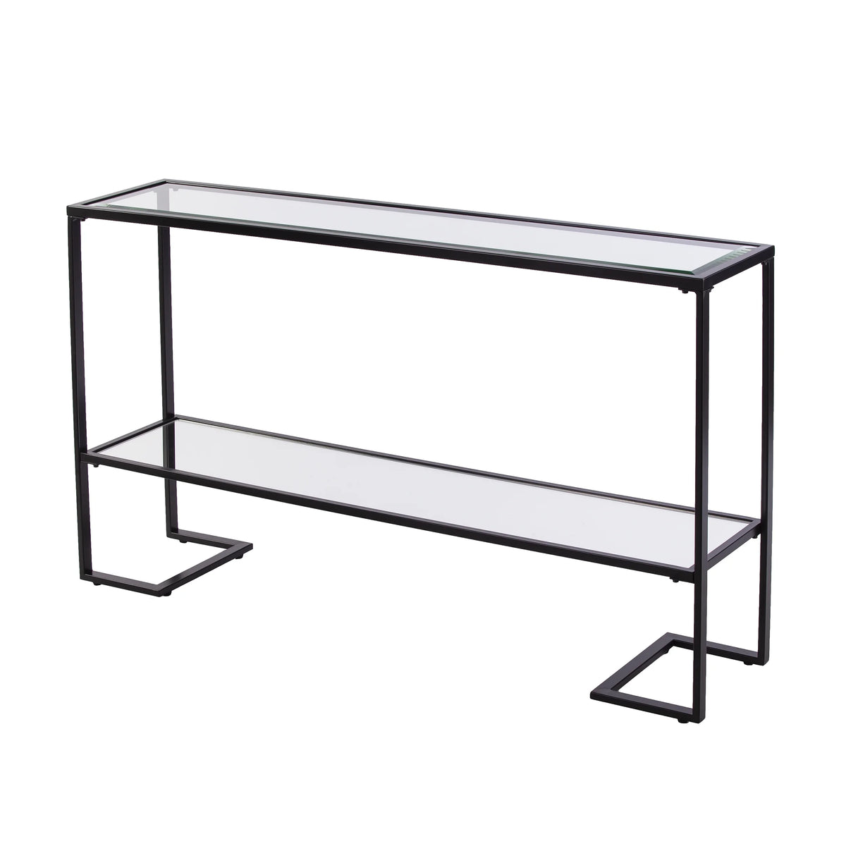 Black Narrow Console Table T8176