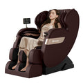 Black Full Body Airbags Massage Recliner with Zero Gravity I1101