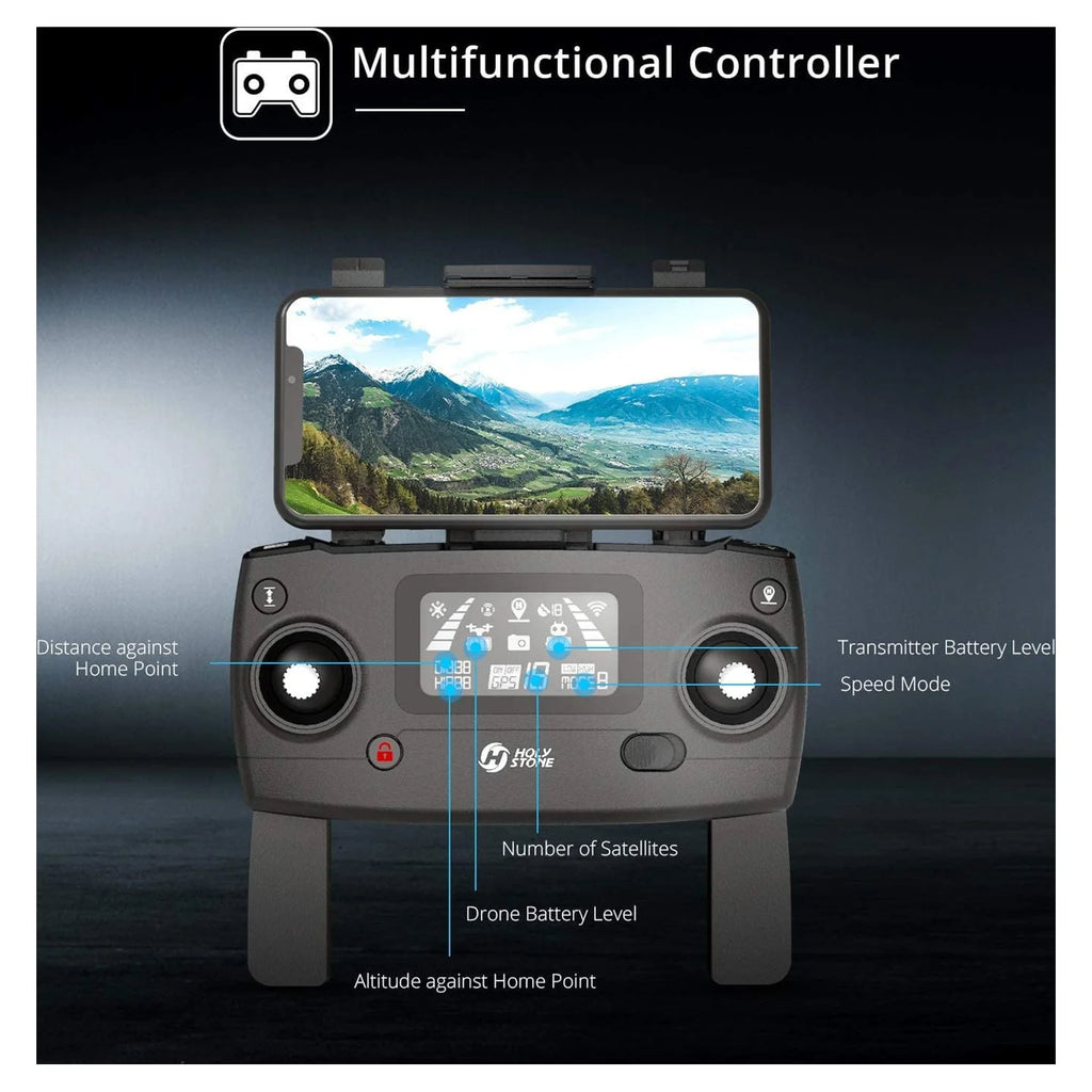 Foldable GPS 4K UHD Camera Drone with 2 Batteries Z7802