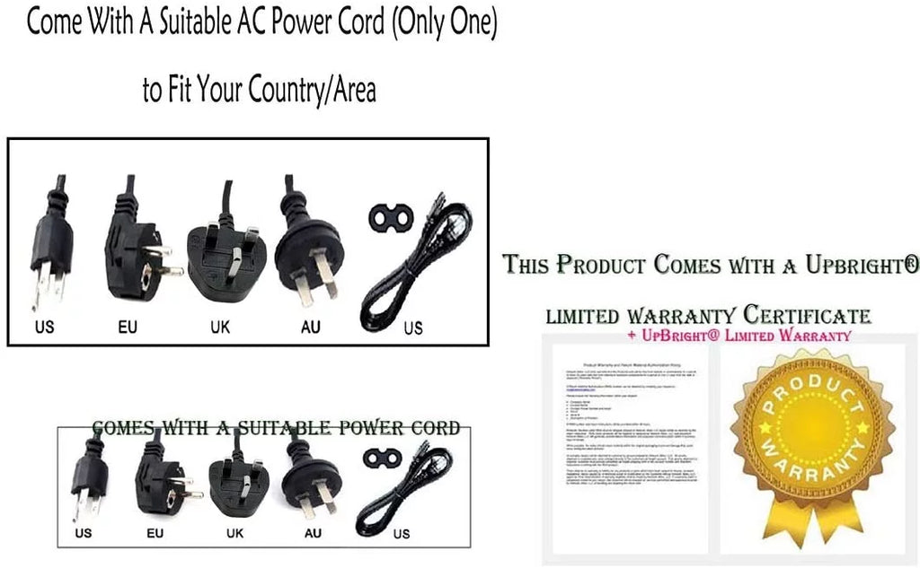 12V 5A 60W AC DC Adapter Power Supply E1478