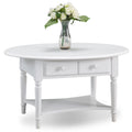 Oval Coffee Table in Orchid White E166549