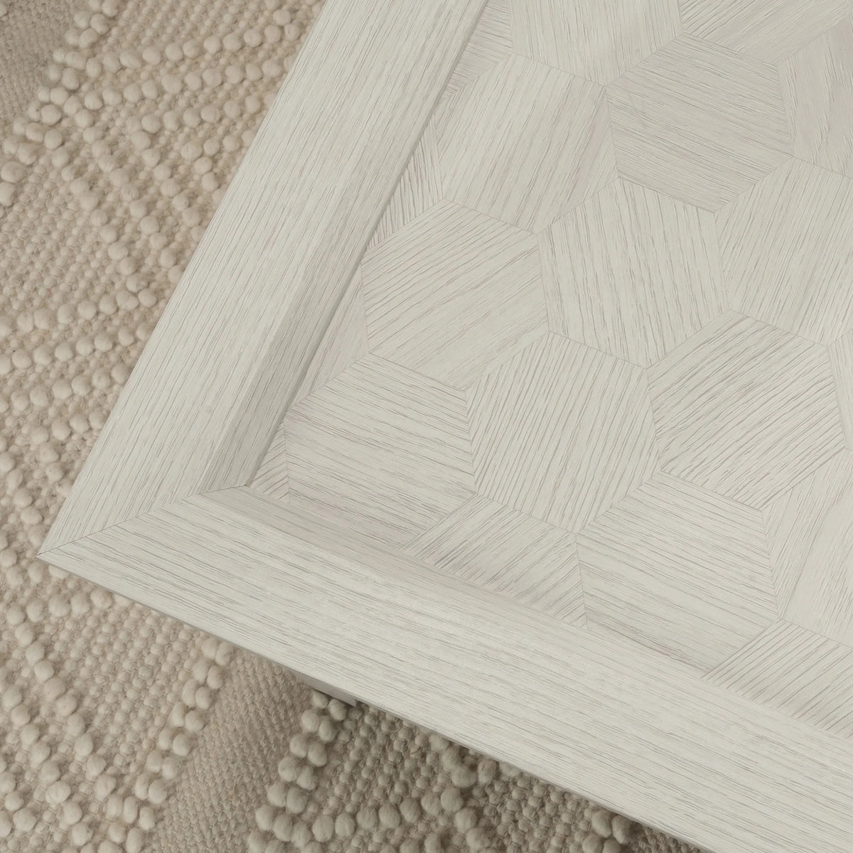 Engineered Wood and Metal Coffee Table F5842