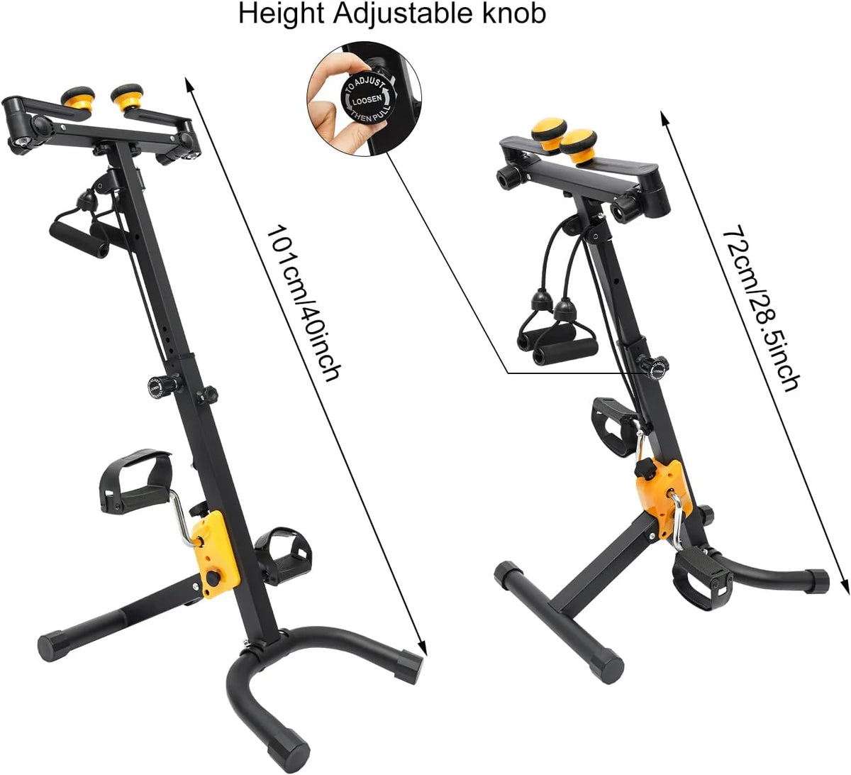 Foldable Pedal Exerciser Bike Q37022