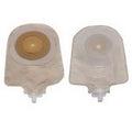 Drainable Urostomy Pouch up to 2" Stoma 9"L Transparent 5 Ct Z7583