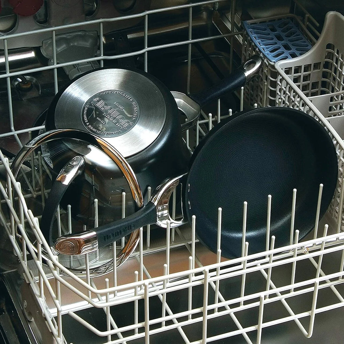 11 Piece Hard Anodized Non-Stick Cookware Set Y781