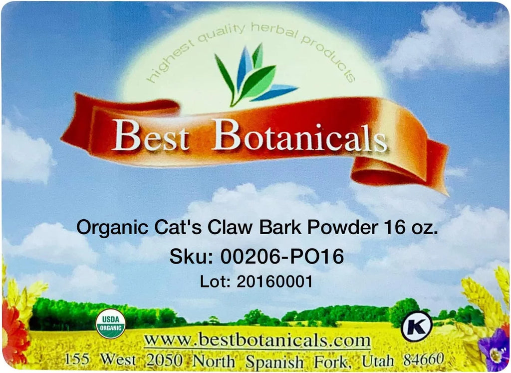 Cat's Claw Bark Powder 16 oz F231403