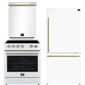 30 Electric Range, Refrigerator and Dishwasher in White A456771