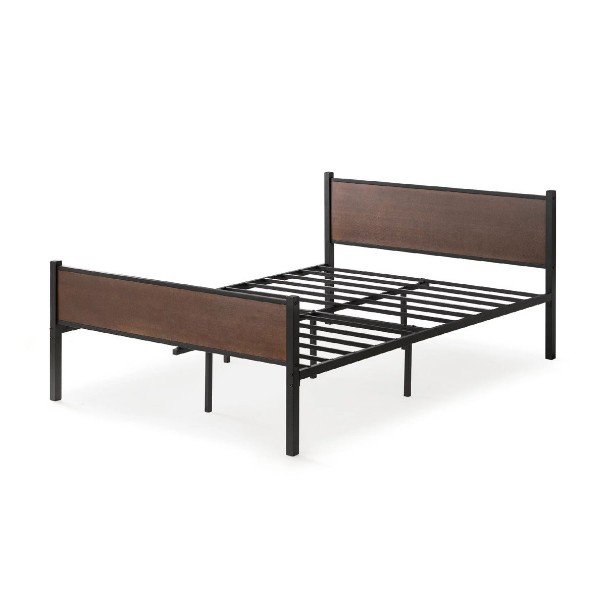 Queen Bamboo and Metal Platform Bed Frame R34983