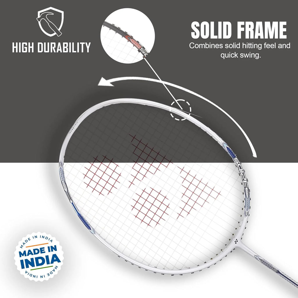 Pearl White Badminton Racquet F345482