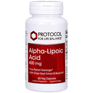 Alpha-Lipoic Acid 600 mg 60vc S1429