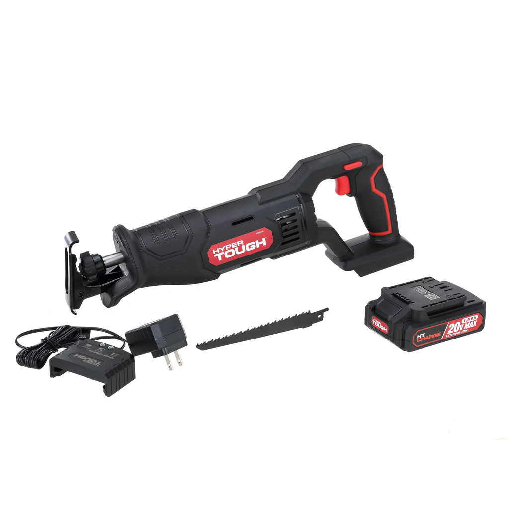 20V Max Cordless Reciprocating Saw with Battery and Charger L82309
