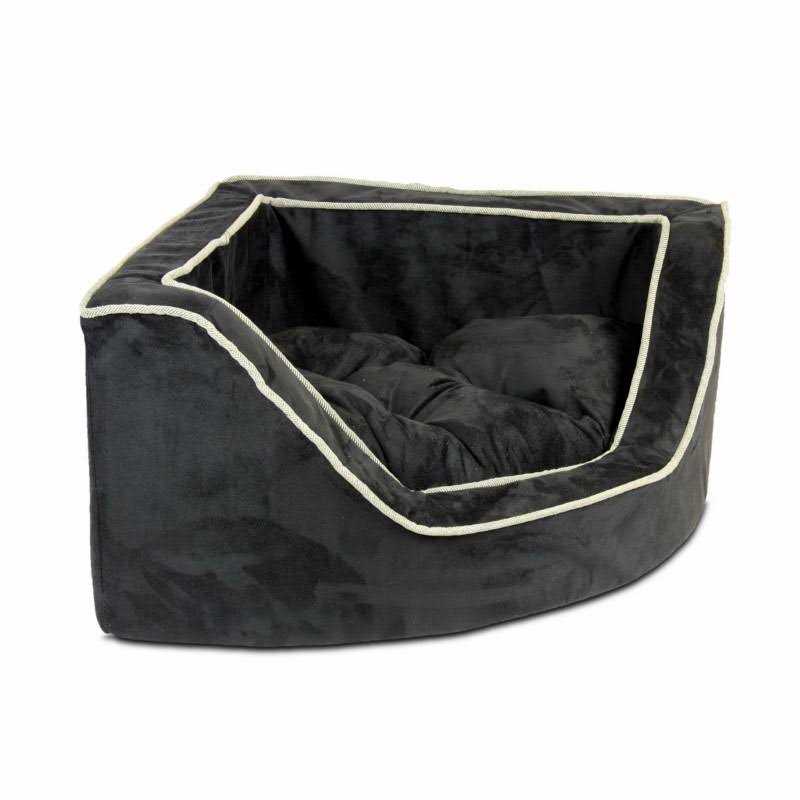 Overstuffed Corner Dog Bed L3866