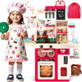 Green Kids Kitchen Playset with Sound and Light F325
