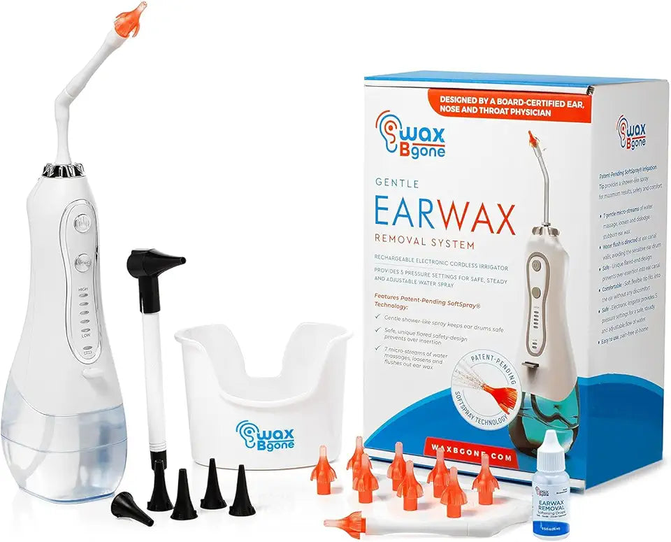 Electronic Ear Wax Removal Kit with Otoscope S41026