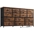 White 16 Drawer Dresser with Power Outlet I273823