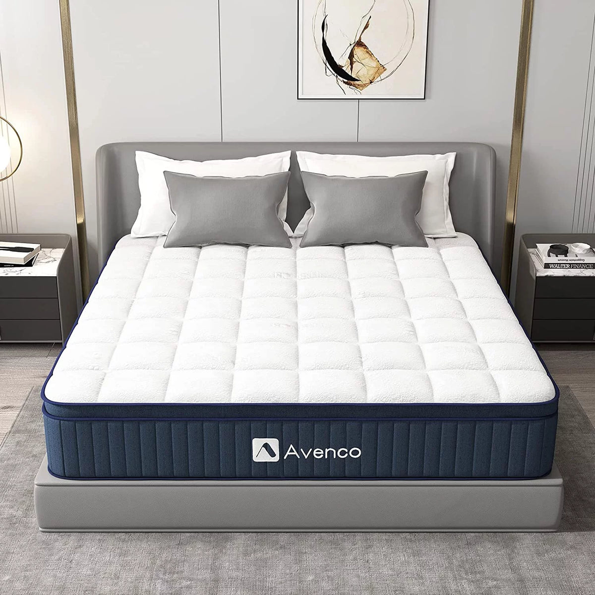 Full Size Gel Memory Foam Pocket Spring Hybrid Mattress G89009