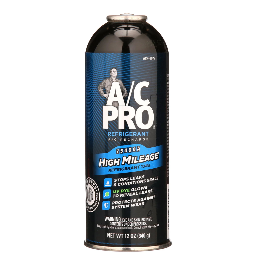 High Mileage R-134a Auto Air Conditioner Refrigerant 12oz P52669