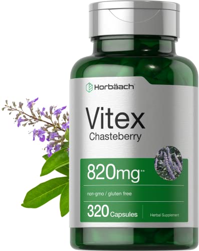 Vitex Berry 820mg 320 Capsules Chasteberry Supplement G545