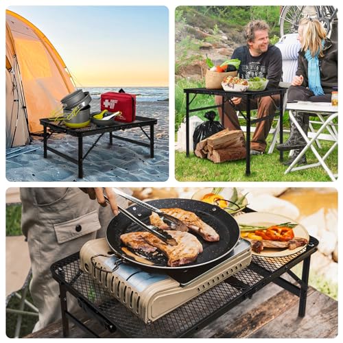 2.5 FT Mesh Metal Folding Picnic Table F2261