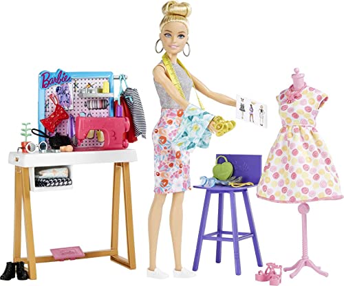 Blonde Doll & 25+ Accessories Studio Playset T231