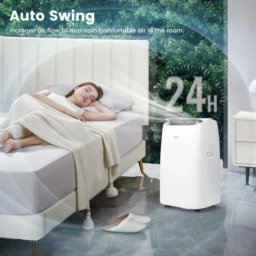 White Portable Air Conditioner, Dehumidifier, Fan R765405