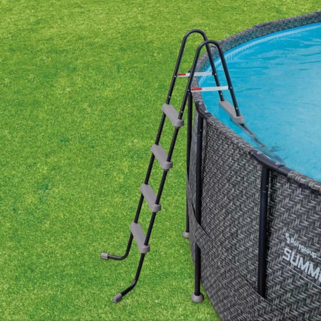 20ft x 48in Above Ground Frame Swimming Pool Set with Pump F202500