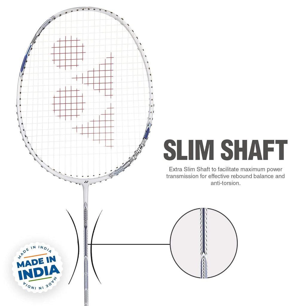 Pearl White Badminton Racquet F345482