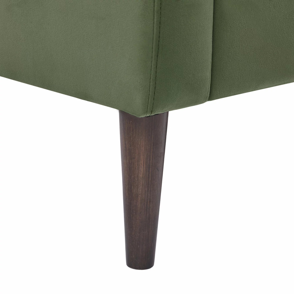Green Velvet 3 Seats Sofa E1842