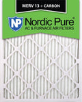 20x25x2 MERV 13 Carbon AC Furnace Air Filters Qty 12 Q9762