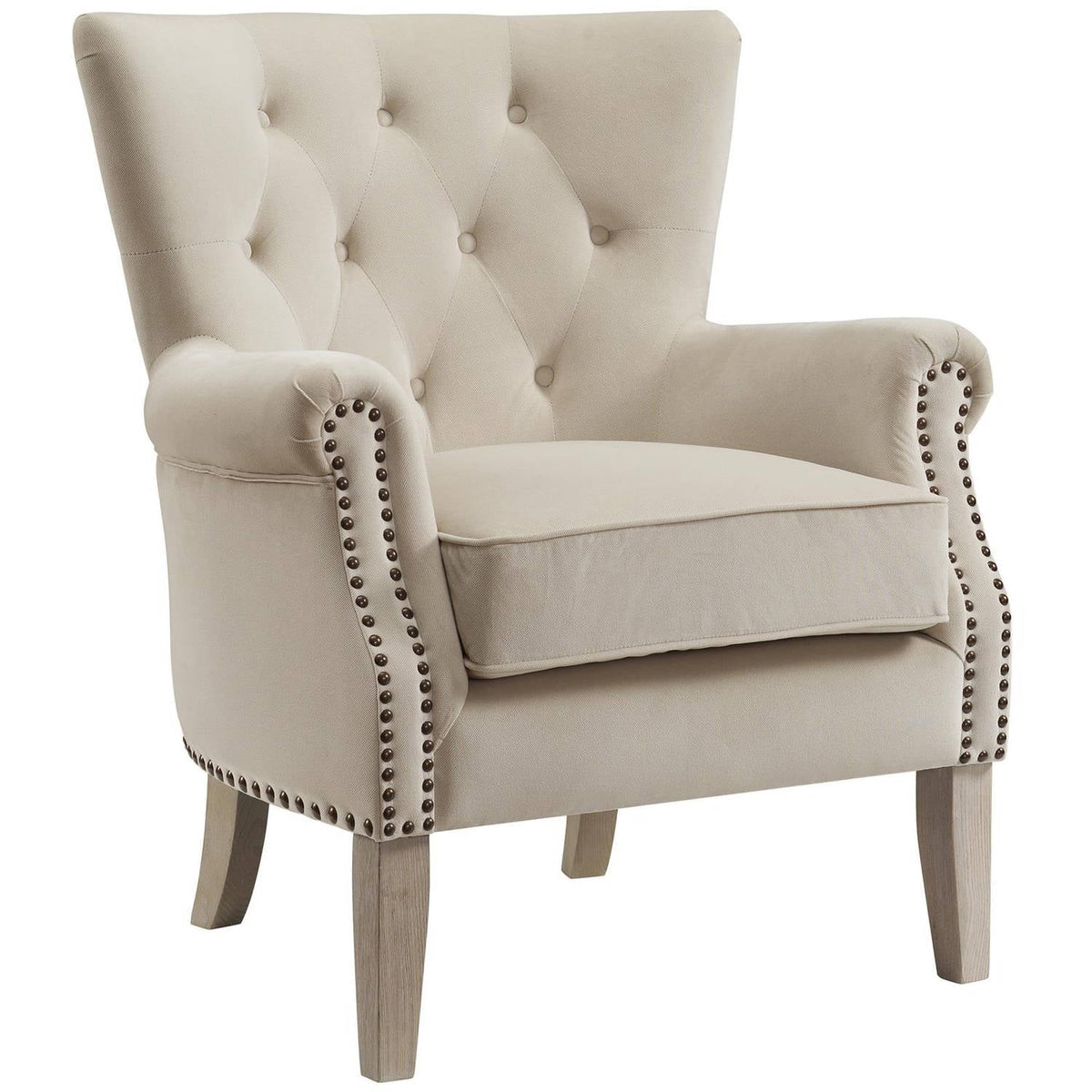 Beige Accent Chair V145041