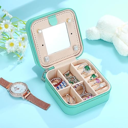 Pink Travel Jewelry Box Organizer O82659