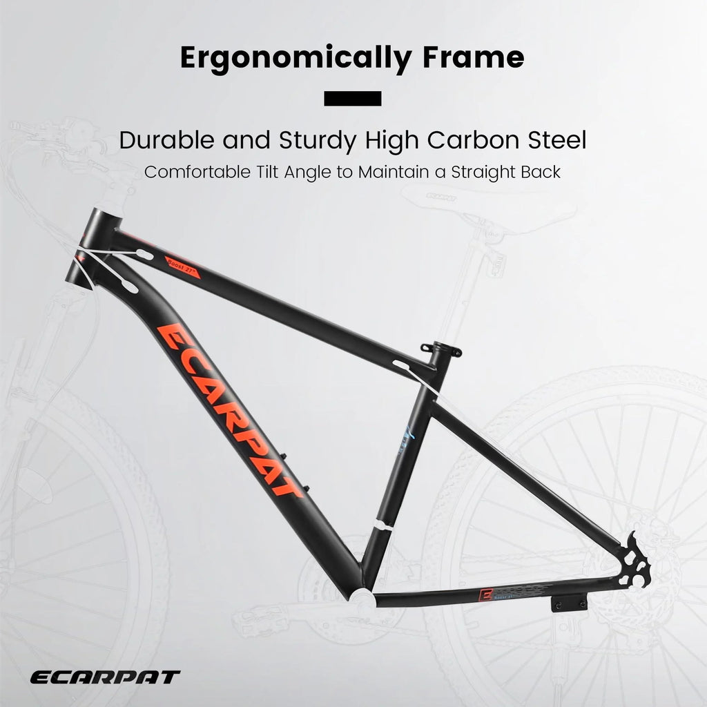 27.5 Inch 21 Speed Carbon Steel Mountain Bike P4202