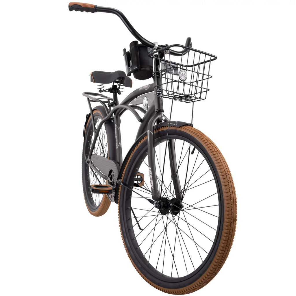 Charcoal 26 In. Single-Speed Cruiser Bike V1144