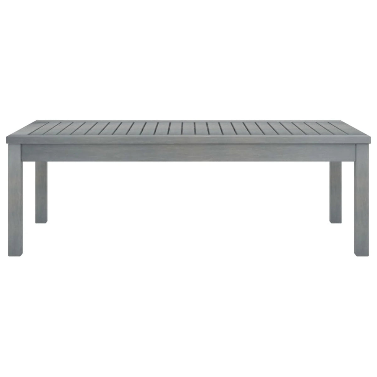 Gray Solid Acacia Wood Coffee Table G268