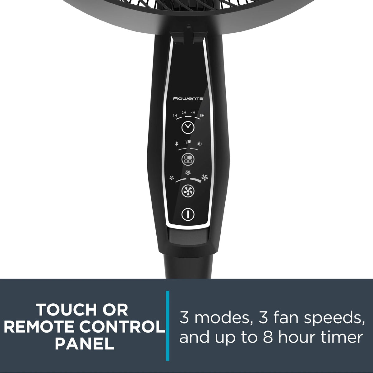 Portable Weather Resistant Black Fan D4367