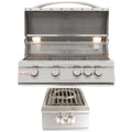 32 in. Natural Gas Grill & Side Burner G100