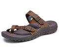 Women's Double Buckle Thong Slide Sandal T79392