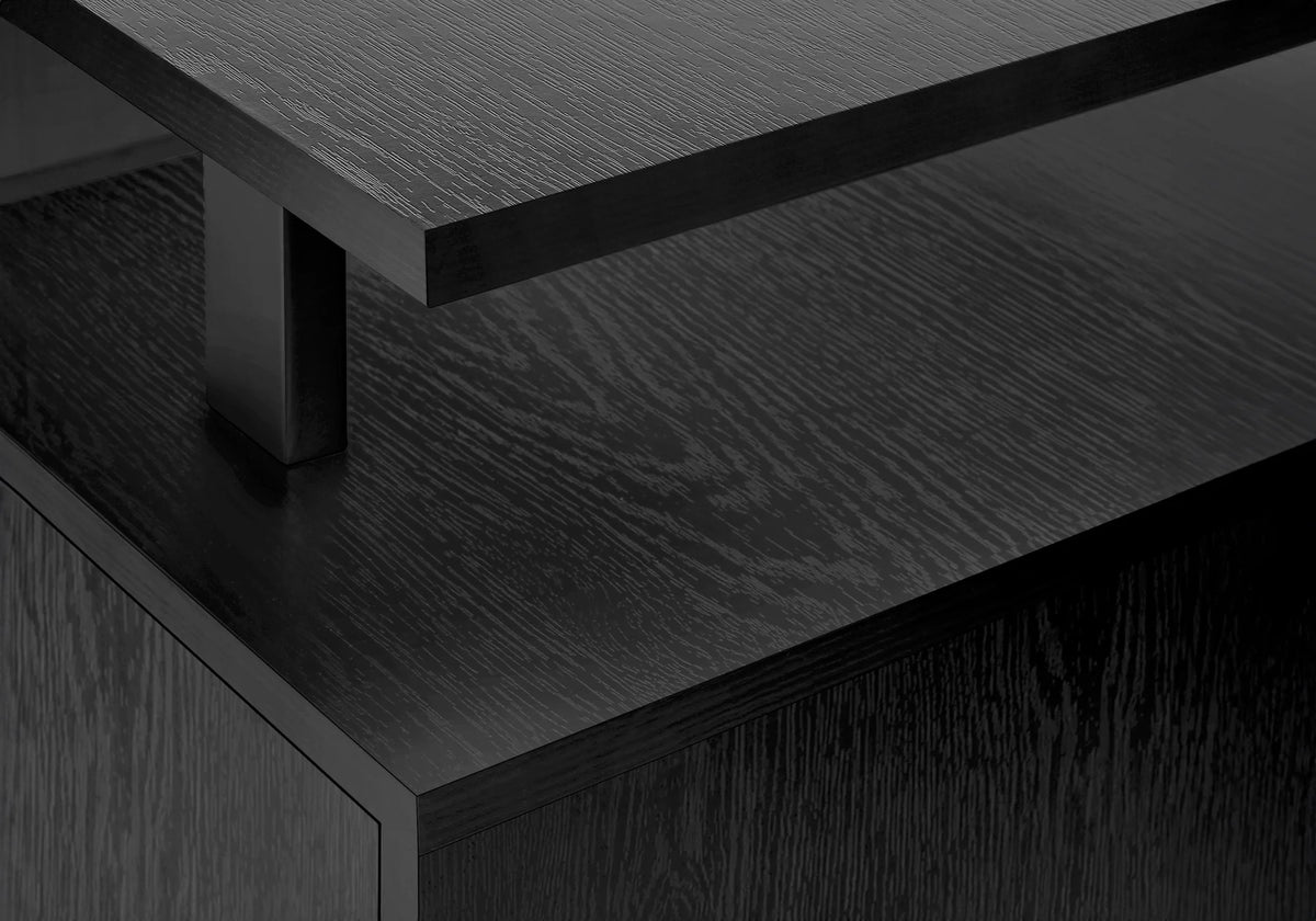 Black 48"L Computer Desk with Storage G679