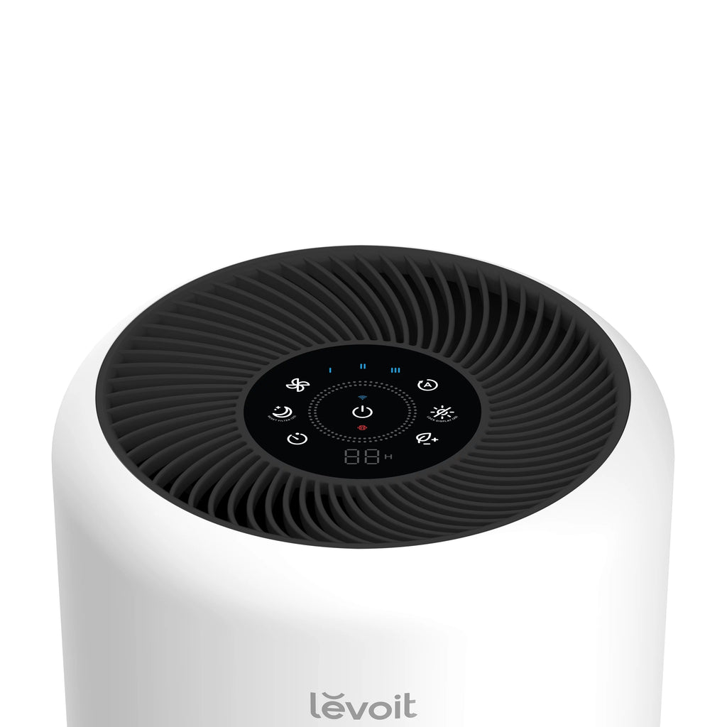 White Black True HEPA Air Purifier A96265