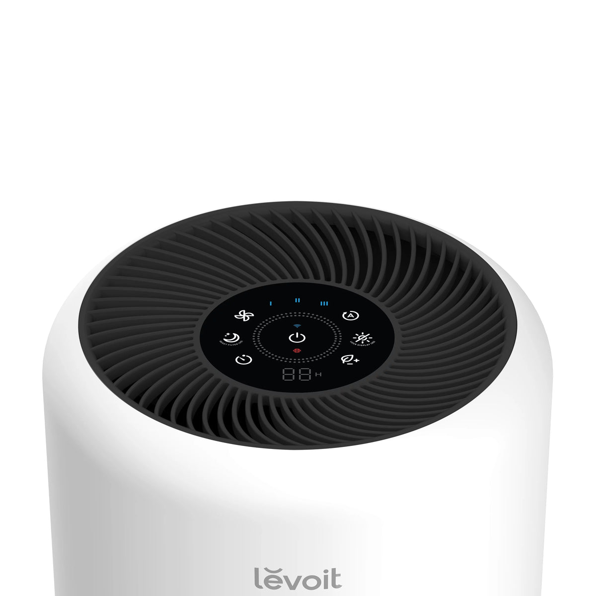 White Black True HEPA Air Purifier A96265