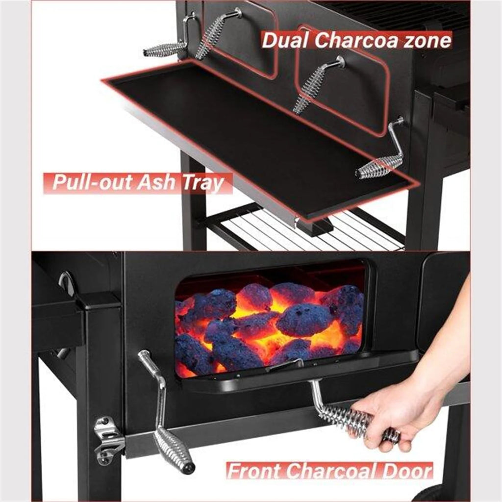 Charcoal Grill Portable BBQ Grill Black C910