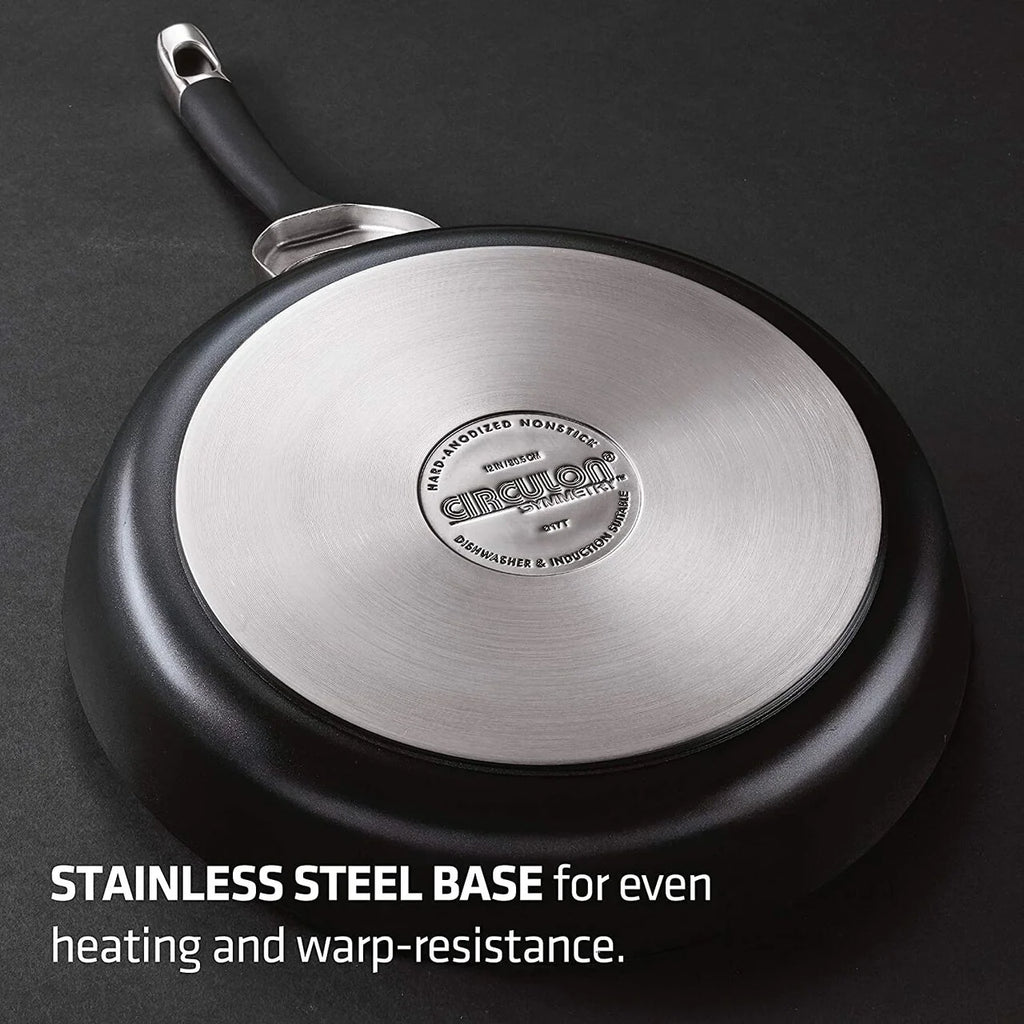 11 Piece Hard Anodized Non-Stick Cookware Set Y781
