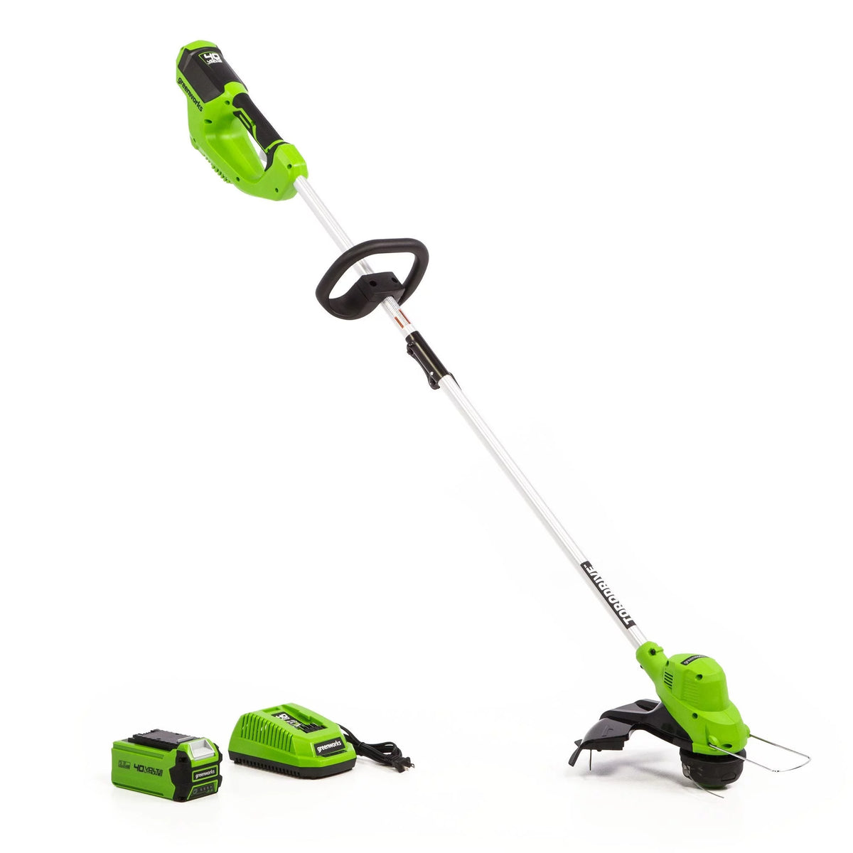 40V 15 Straight Shaft String Trimmer with 2.5 Ah Battery and Charger R424