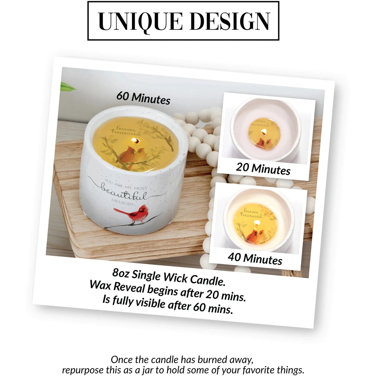 8 oz Soy Wax Single Wick Scented Candle C96027